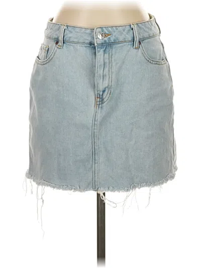 Pre-owned Pacsun Denim Skirt In Blue