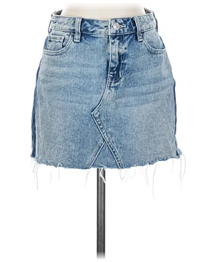 Pre-owned Pacsun Denim Skirt In Blue