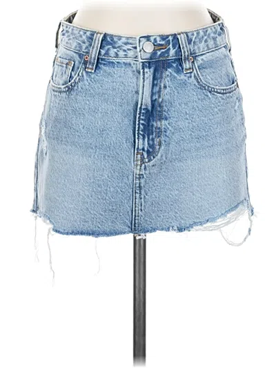 Pre-owned Pacsun Denim Skirt In Blue