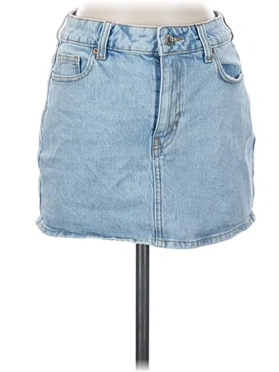 Pre-owned Pacsun Denim Skirt In Blue
