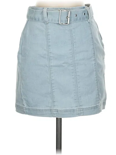 Pre-owned Pacsun Denim Skirt In Blue
