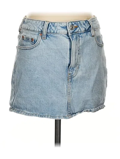 Pre-owned Pacsun Denim Skirt In Blue