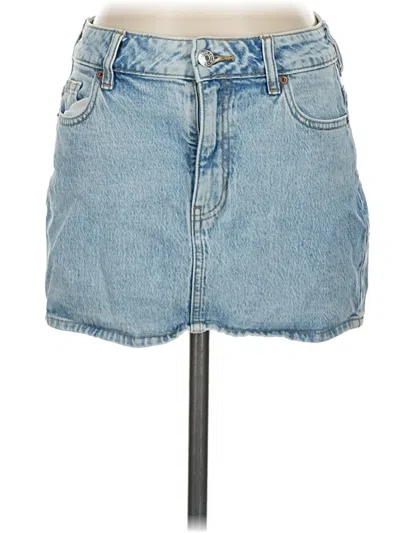 Pre-owned Pacsun Denim Skirt In Blue