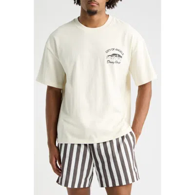 Pacsun Drag Strip Graphic T-shirt In Neutral