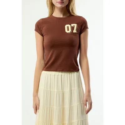 Pacsun Echo Park Graphic T-shirt In Brown