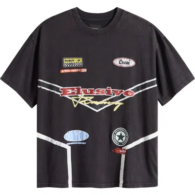 Pacsun Elusive Cotton Graphic T-shirt In Black