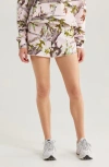 PACSUN PACSUN FLOW CAMO PRINT COTTON BLEND FLEECE SHORTS