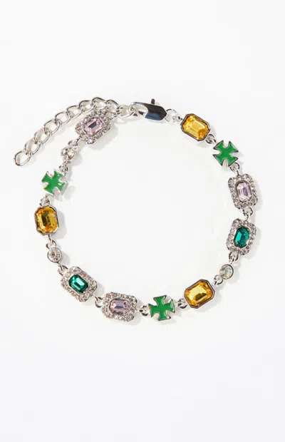 Pacsun Gemstone Bracelet In Multi