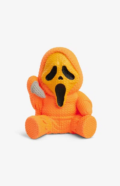 Pacsun Ghost Face Pumpkin Orange 264 Knit Series Vinyl Figure In Multi