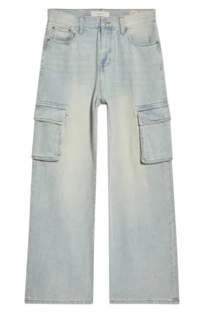 Pacsun Glen Extreme Baggy Cargo Jeans In Blue
