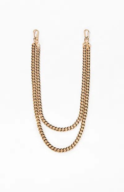 Pacsun Gold Double Wallet Chain