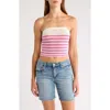 Pacsun Great Open Stitch Tube Top In White