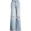 Pacsun Hannah High Waist Girlfriend Jeans In Med Wash