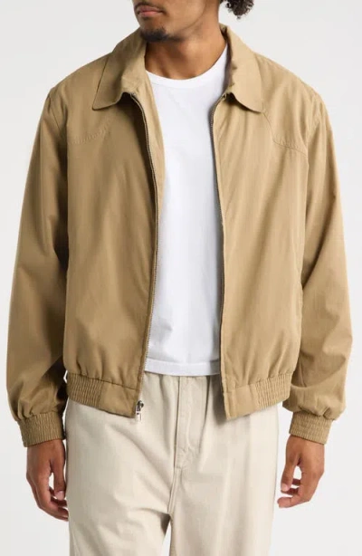 Pacsun Harrington Zip Jacket In Neutral