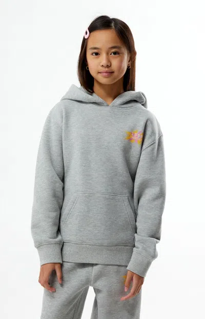 Pacsun Heather Grey 1998 Marathon Hoodie In Multi