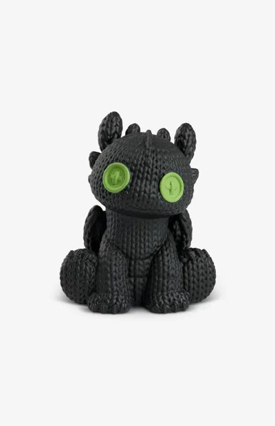 Pacsun How To Train Your Dragon Toothless 250 Knit Series Vinyl Figure In Black