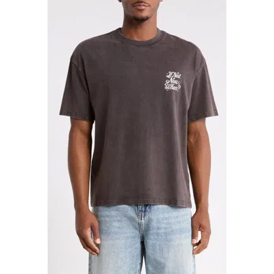 Pacsun If Not Cotton Graphic T-shirt In Brown