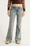 Pacsun Jade Low Rise Bootcut Jeans In Blue