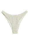 Pacsun Jade Textured Bikini Bottoms