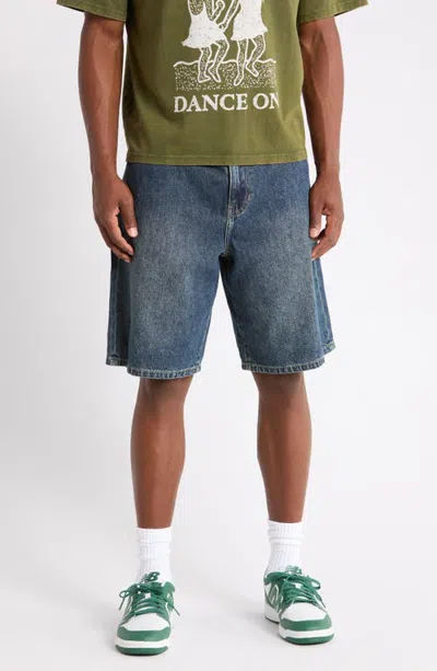 Pacsun Jair Ii Baggy Shorts In Dark Indigo