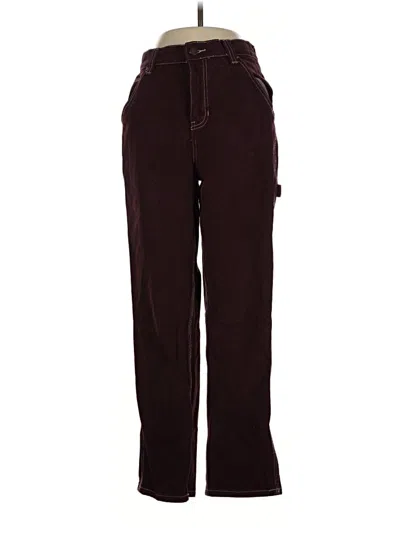 Pre-owned Pacsun Jeans In Burgundy