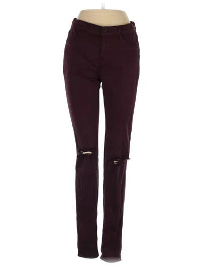 Pre-owned Pacsun Jeggings In Burgundy