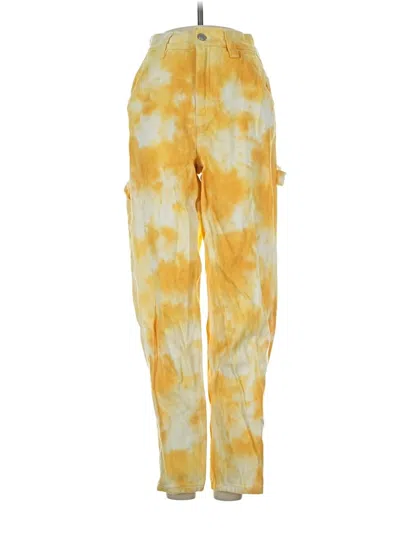 Pre-owned Pacsun Jeggings In Yellow