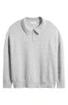 Pacsun Jesse Knit Polo Sweater In Gray