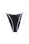 Pacsun Juno Side Tie Bikini Bottoms In Black