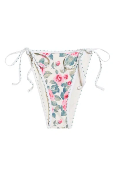 Pacsun Juno Side Tie Bikini Bottoms In Multi