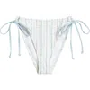 Pacsun Karly Side Tie Swim Bottoms In Karly Sweet Floral/light Blue