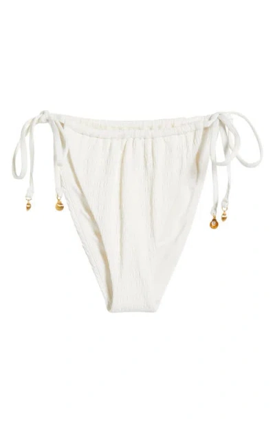 Pacsun Katelyn Shirred Side Tie Swim Bottoms