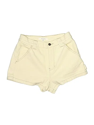 Pre-owned Pacsun Khaki Shorts In Ivory