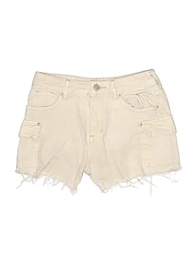 Pre-owned Pacsun Khaki Shorts In Ivory