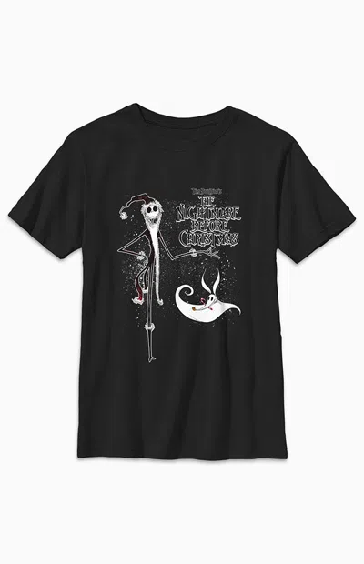 Pacsun Kids A Nightmare Before Christmas Zero T-shirt In Black