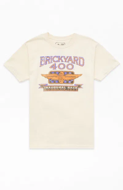 Pacsun Kids Brickyard 400 T-shirt In Natural In Neutral