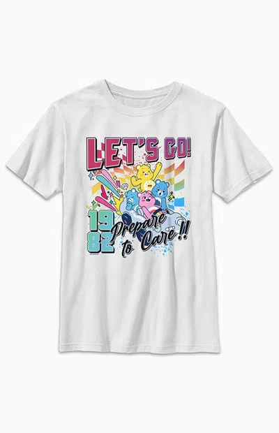Pacsun Kids Care Bears T-shirt In White In Multi