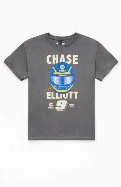 Pacsun Kids Chase Elliott T-shirt In Charcoal In Gray