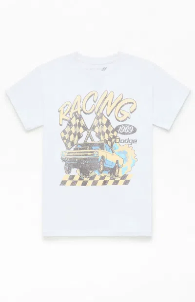 Pacsun Kids Dodge Racing T-shirt In White