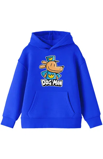 Pacsun Kids Dog Man Hoodie In Royal Blue