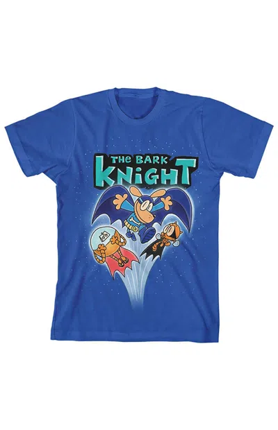 Pacsun Kids Dog Man The Bark Night T-shirt In Blue