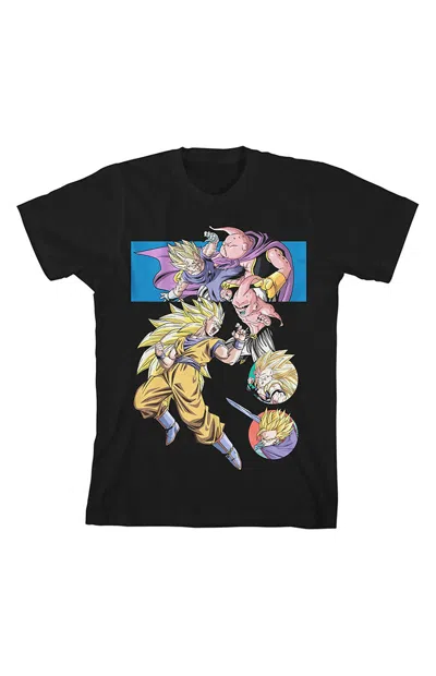 Pacsun Kids Dragon Ball Z Majin Buu T-shirt In Black