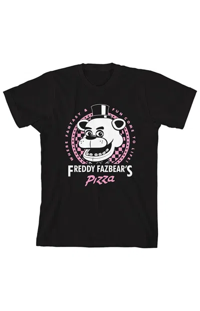 Pacsun Kids Five Nights At Freddy's Short Sleeve T-shirt In Black