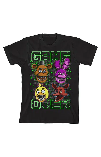 Pacsun Kids Five Nights At Freddy's T-shirt In Black