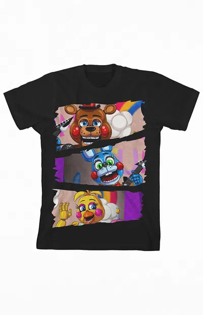 Pacsun Kids Five Nights At Freddy's T-shirt In Black