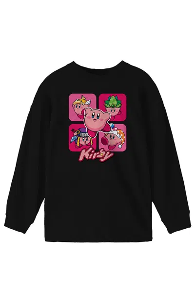 Pacsun Kids Kirby Ability Long Sleeve T-shirt In Black