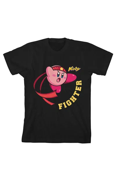 Pacsun Kids Kirby Fighter T-shirt In Black