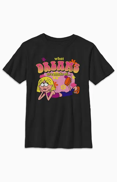 Pacsun Kids Lizzie Mcguire Dreams T-shirt In Black