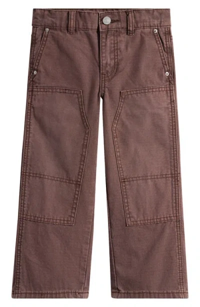 Pacsun Kids' Matteo Cotton Cargo Pants In Brown