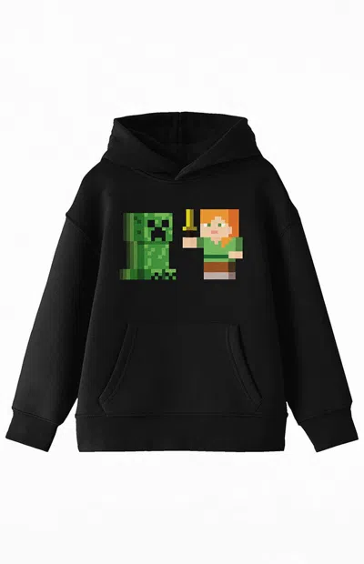 Pacsun Kids Minecraft Hoodie In Black